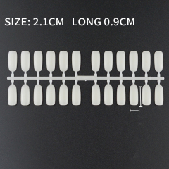 240 Tips Square False Nail Tips Professional Acrylic Nails Color Chart Display Practice Card Board Nail Color Chart Display