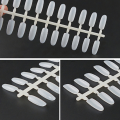 New Trend 240 Colors Nail Art Card Display Model Color Card Round Head Nail Tips Big Empty Bottom Color Card
