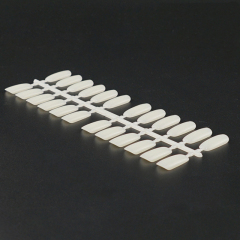 240 Tips Square False Nail Tips Professional Acrylic Nails Color Chart Display Practice Card Board Nail Color Chart Display