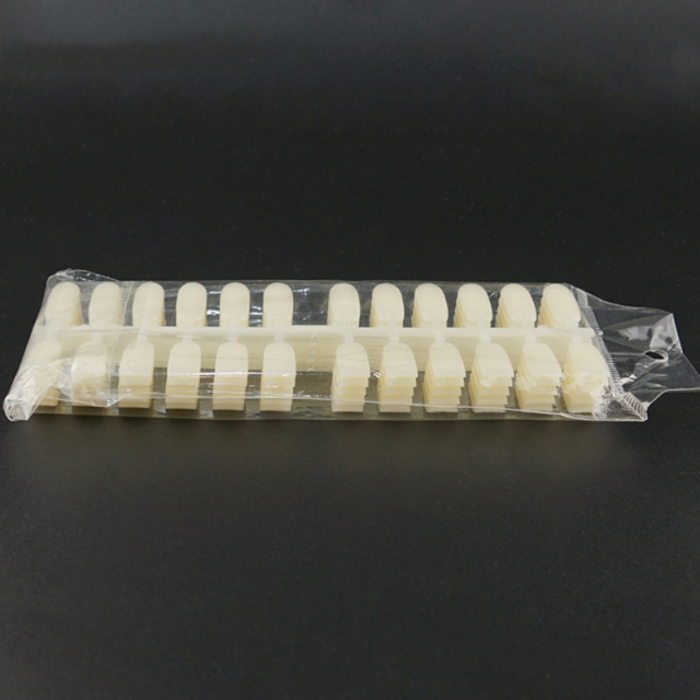 240 Tips Square False Nail Tips Professional Acrylic Nails Color Chart Display Practice Card Board Nail Color Chart Display