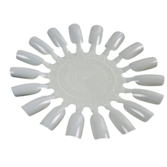 Practice Wheel UV Gel Round Board Tool Acrylic Manicure Mold Nail Polish Color Display