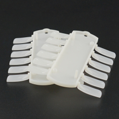 Manicure nail plate double-row nail plate color card sample shows fake nails patch shell transparent practice nail plate