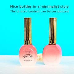 No Wipe UV Top Coat 2in1 top coat Long Lasting shine uv nail polish gel base coat wholes nail gel polish