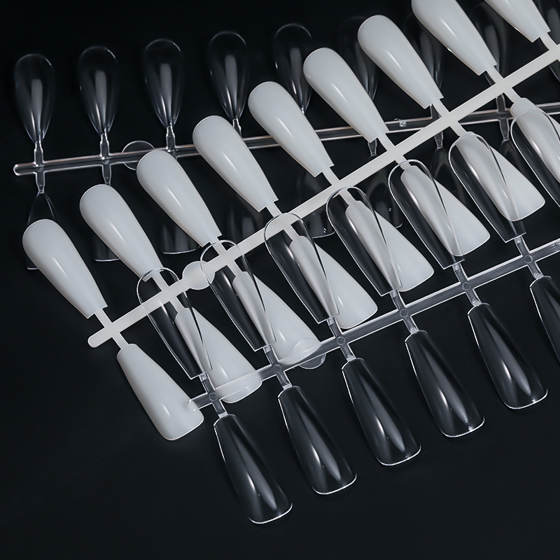 Eco-friendly Nail Colors board Salon Manicure Tools Nail Art Color Chart Display Plastic 240 Nail Tips Practice Rack