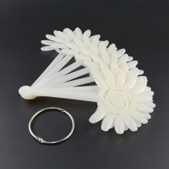 Nail Supplies Natural Clear Nail Polish Color Chart 120pcs Plastic Color Chart Sunflower False Nail Display Tips