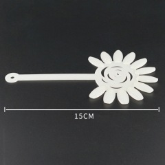 Nail Supplies Natural Clear Nail Polish Color Chart 120pcs Plastic Color Chart Sunflower False Nail Display Tips