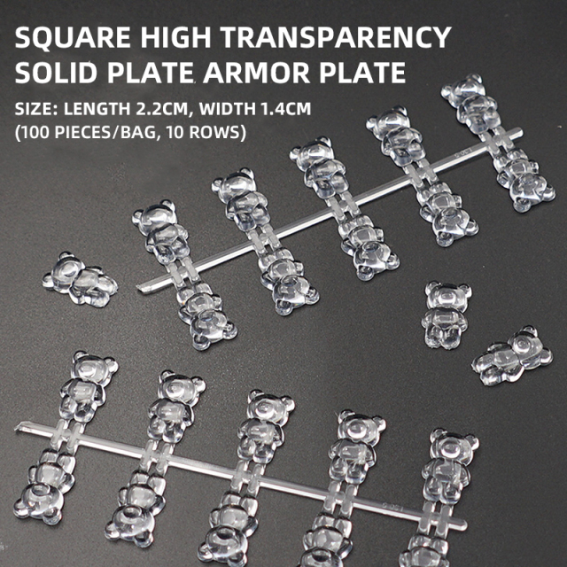 140pcs/set 3D Bear Nail Artificial Tips Display Card Nail Art Polish Swatch Practice Color Chart