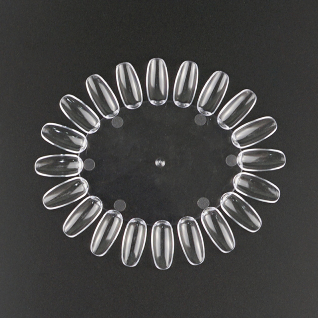 round wheels Nail Polish Color Display Board clear natural nail Color Showing Shelf Tips nail Sample Display Sticks