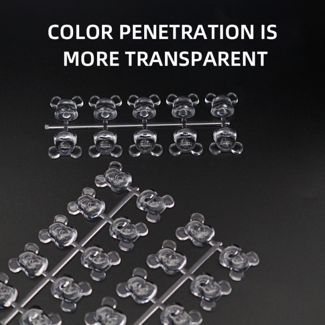 3D Bear Nail Artificial Tips Display Card Nail Art Polish Swatch Practice Color Chart