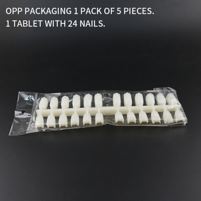 Manicure practice color card wavy nail polish color plate Manicure students practice nail color card to show fake nails.