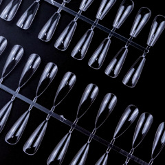 False Nail Tips Nature Clear Finger For Nail Art Display Acrylic Faux Ongles