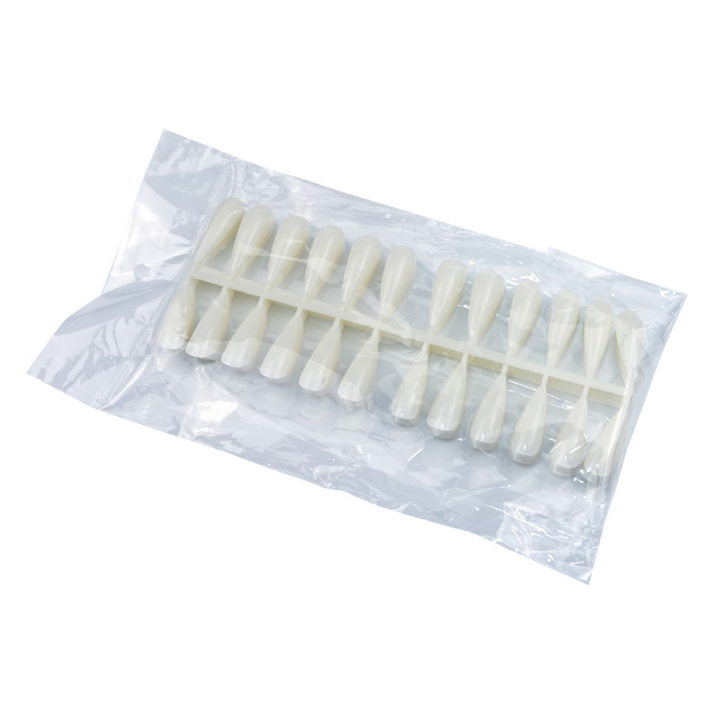 False Nail Tips Nature Clear Finger For Nail Art Display Acrylic Faux Ongles
