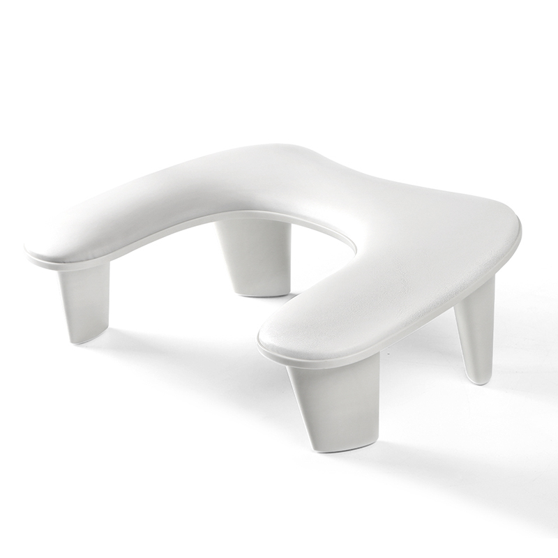 Professional Nail Arm Rest Hand Pillow Portable Detachable Bracket Ergonomic Design PU Leather Arm Rest For Nails