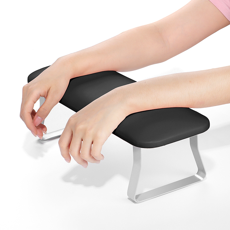 Professional Durable Nail Art Supports Hand Arm Rest Manicure Pillow Soft Leather Pedicure Foot Rest Pillow
