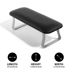 Professional Durable Nail Art Supports Hand Arm Rest Manicure Pillow Soft Leather Pedicure Foot Rest Pillow