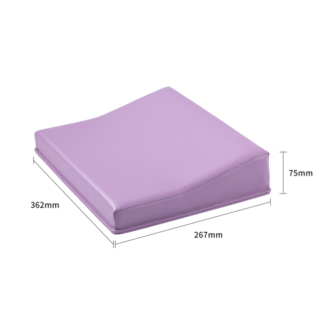 Waterproof Hand Pillow PU Leather Square and Round Easy to Clean Nail Art Manicure Hand Pillow Nail Arm Rest for Nail Salon