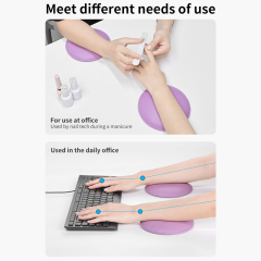 New PU Leather Elbow Protection H2 Elbow Rest Pad Comfortable Soft Hand Arm Rest Pillow Elbow Hand Rest Cushin Pillow