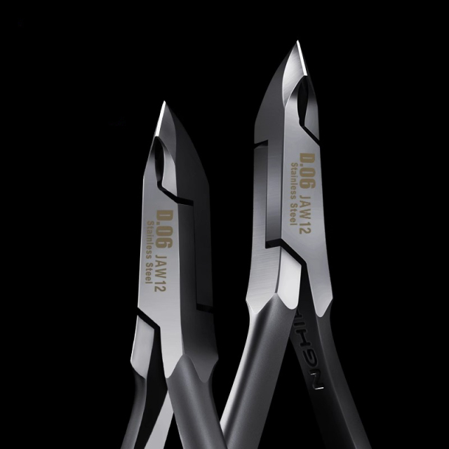 Single fork nail shop special tools nail clippers nail clippers NGHIA Vietnam dead skin scissors authentic.