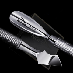 Steel nail clipper S508 stainless steel double-head care exfoliating nail manicure tool