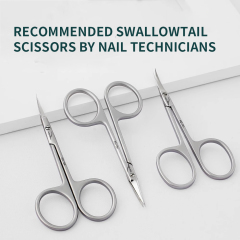 Eyebrow trimmer  beauty products nose hair clipper plucking eyebrow trimmer special eyebrow clipper for nail salon