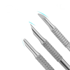 Steel nail-pushing stainless steel double-head nursing exfoliating nail manicure tool