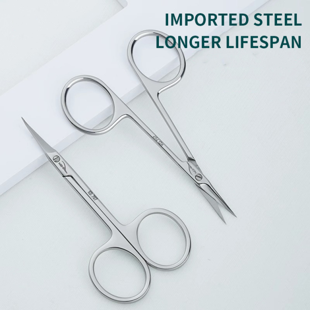 Eyebrow trimmer  beauty products nose hair clipper plucking eyebrow trimmer special eyebrow clipper for nail salon