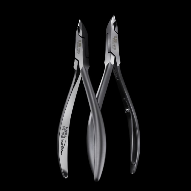 Single fork nail shop special tools nail clippers nail clippers NGHIA Vietnam dead skin scissors authentic.