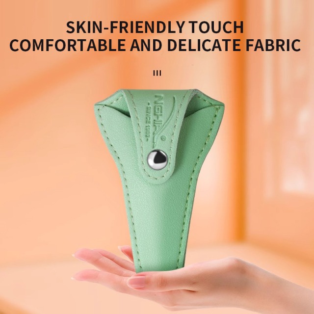 Dead skin scissors protective sleeve PU leather thickened wear-resistant easy scissors anti-falling sleeve dead skin pliers bag nail special tools