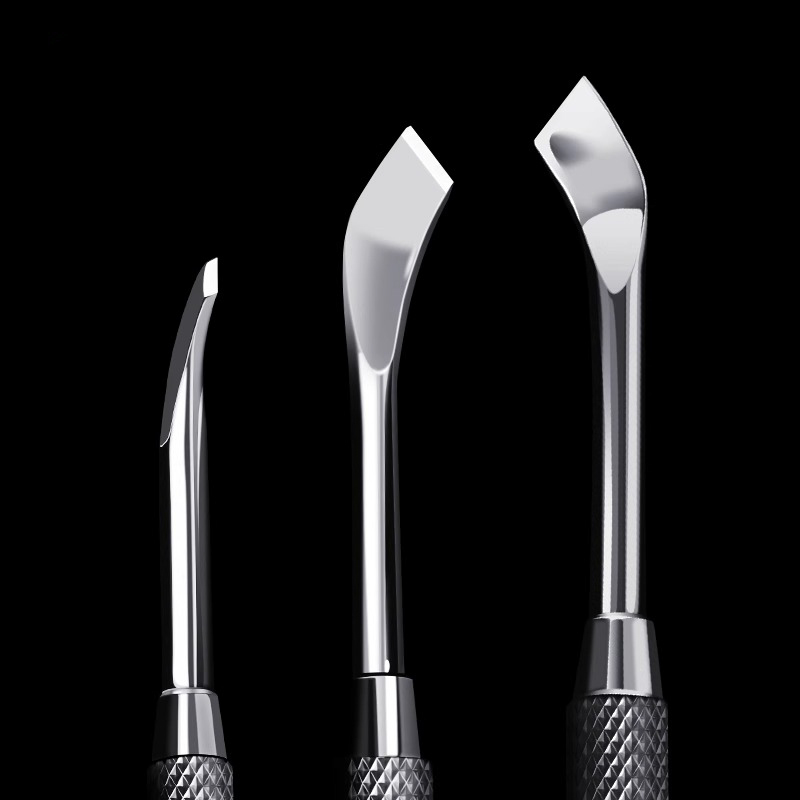Steel shirking nail S511 stainless steel double-head nursing exfoliating nail manicure tool