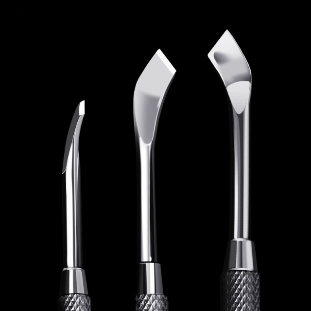 Steel shirking nail S511 stainless steel double-head nursing exfoliating nail manicure tool