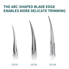 Eyebrow trimmer  beauty products nose hair clipper plucking eyebrow trimmer special eyebrow clipper for nail salon