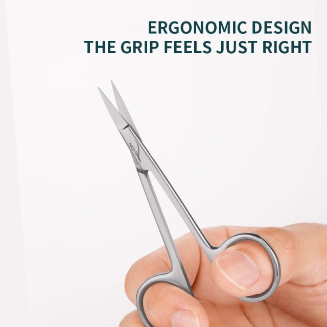 Eyebrow trimmer  beauty products nose hair clipper plucking eyebrow trimmer special eyebrow clipper for nail salon