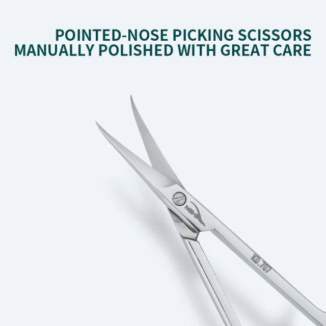 Eyebrow trimmer  beauty products nose hair clipper plucking eyebrow trimmer special eyebrow clipper for nail salon