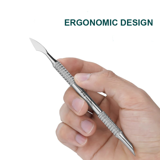 Steel shirking nail stainless steel double-head nursing exfoliating nail manicure tool