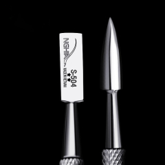 Steel nail clipper S504 stainless steel double-head care exfoliating nail manicure tool