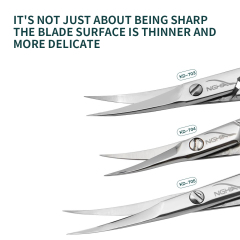 Eyebrow trimmer  beauty products nose hair clipper plucking eyebrow trimmer special eyebrow clipper for nail salon