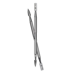 Steel nail clipper S504 stainless steel double-head care exfoliating nail manicure tool