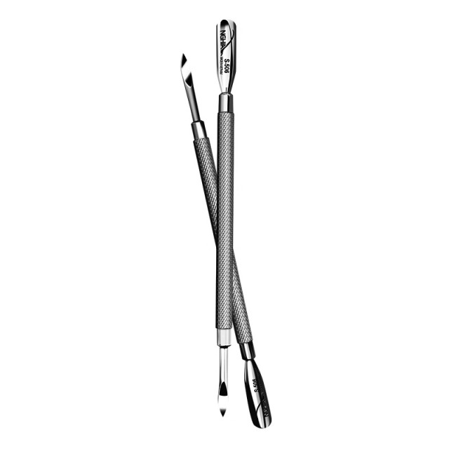 Steel nail clipper S506 stainless steel double-head care exfoliating nail manicure tool