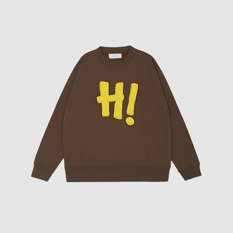 H! Crew neck sweatshirt