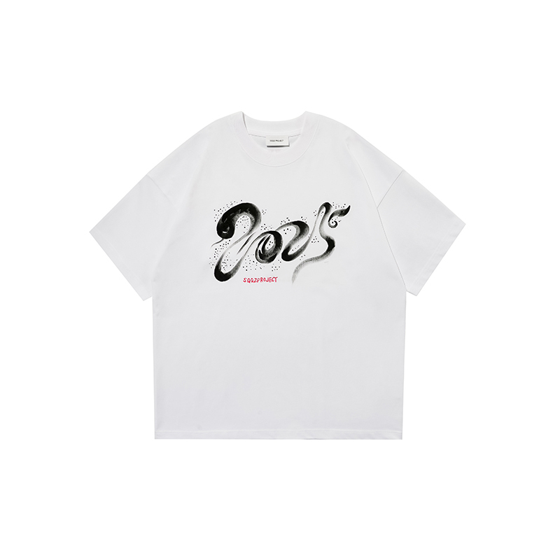 Snake 2025 Graphic T-shirt Bold Print Crewneck Unisex Oversized Fit Trendy Streetwear Statement SQQZ PROJECT Original