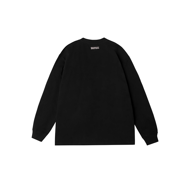Full-body star long-sleeve T-shirt