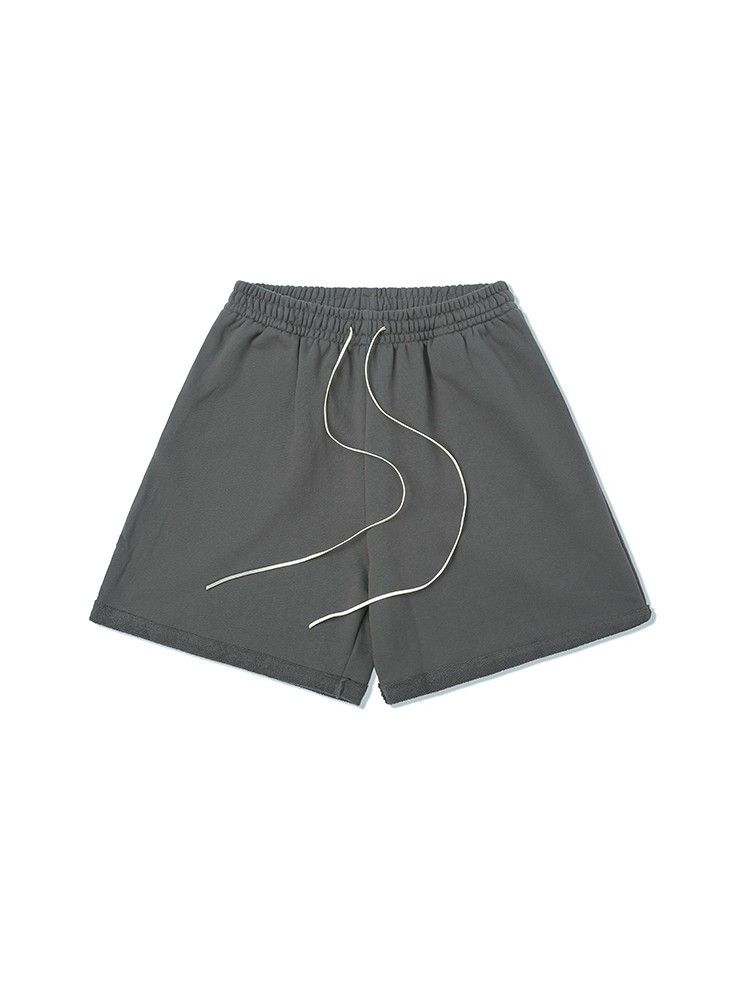 460GSM Chino Roll-Up Hem Shorts Convertible Cuff Design Minimalist Summer Versatile Bottom SQQZ PROJECT Original
