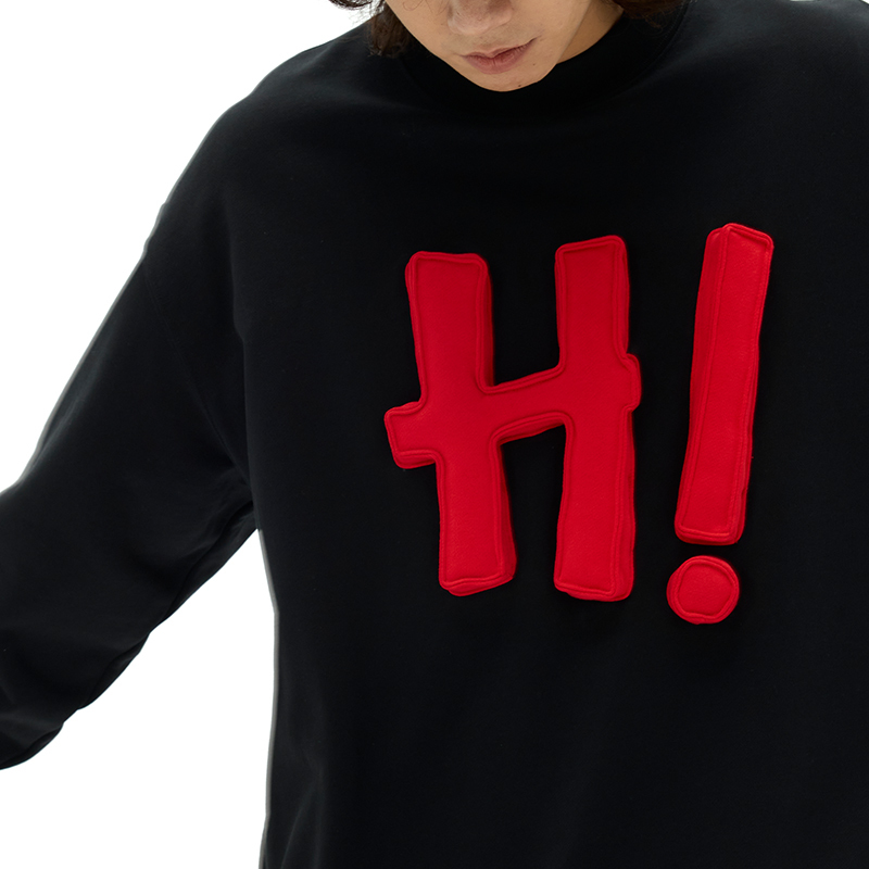 H! Crew neck sweatshirt
