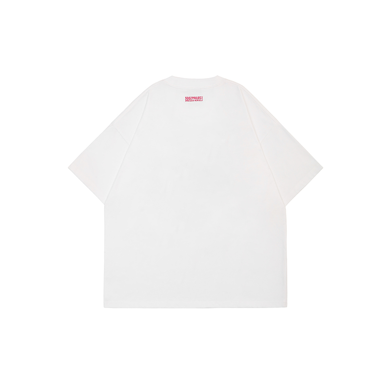 3D Letter "LOVE" Crewneck Heavyweight Oversized T-Shirt - Unisex