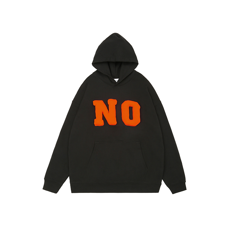 No hooded sweatshirt