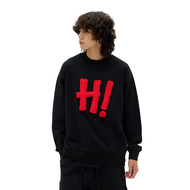 H! Crew neck sweatshirt