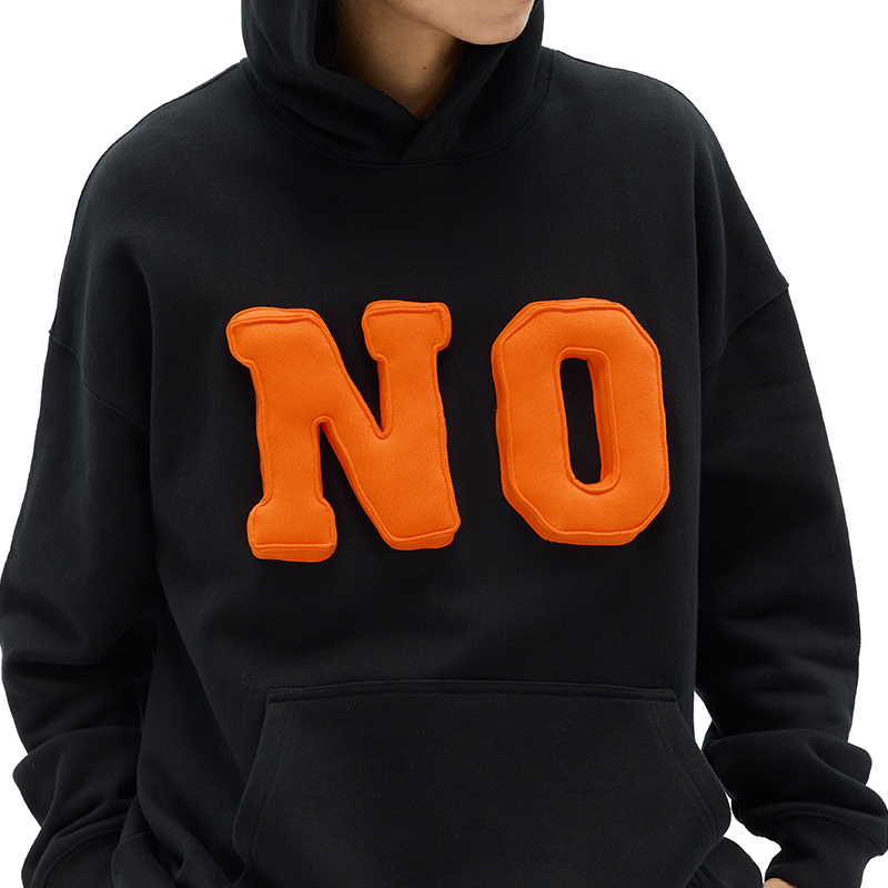 No hooded sweatshirt