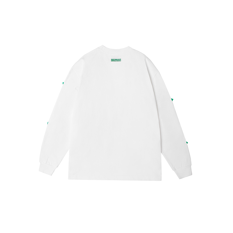 Full-body star long-sleeve T-shirt