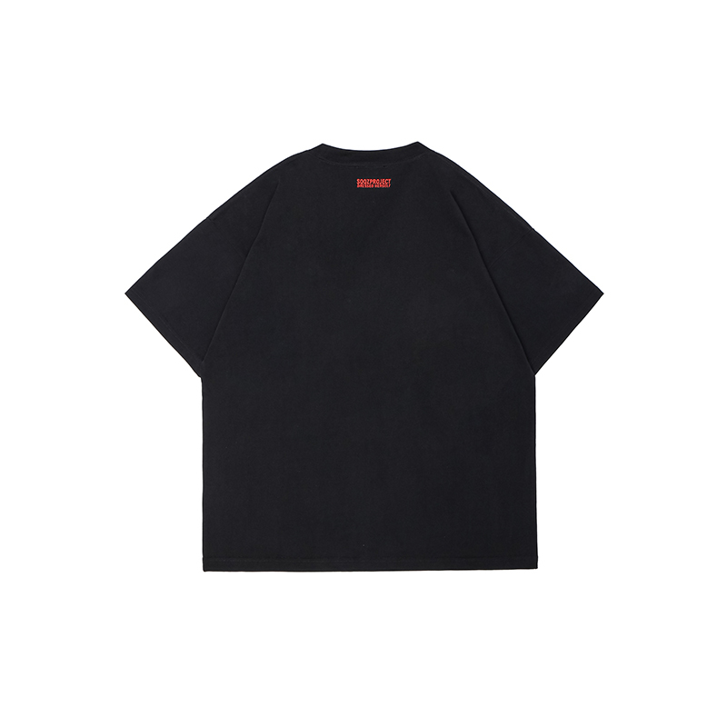 3D Strawberry Cotton Padding Oversized Crewneck Short Sleeve T-Shirt - Couples