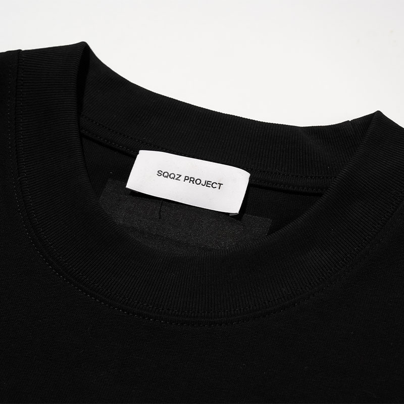 3D Chinese Character "蛇（Snake）" Crewneck Heavyweight T-Shirt